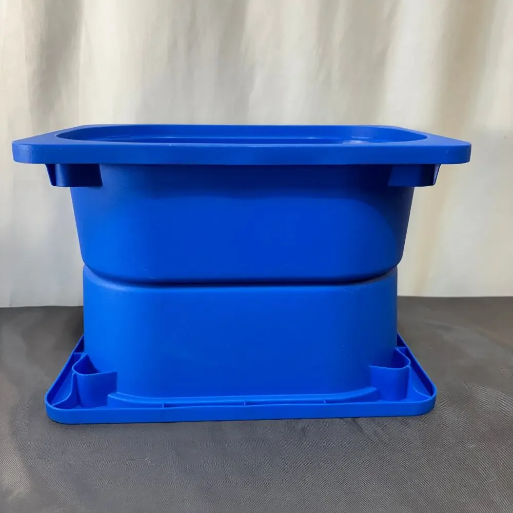 IKEA Trofast Boxes Bins Blue Lot of 2 X-Small 7 3/4